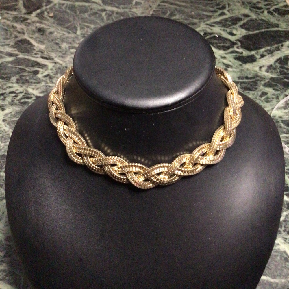 Adjustable Braided Chain Necklace - image 1